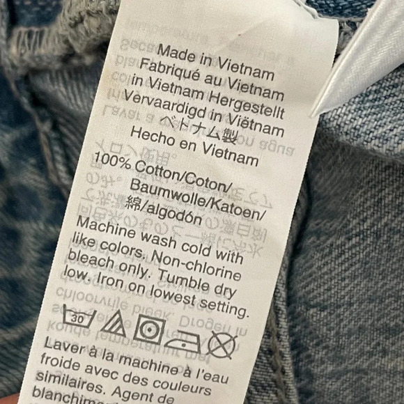 MADEWELL Adirondack Short Overalls in Phillips Wash SIZE Large - Picture 6 of 9